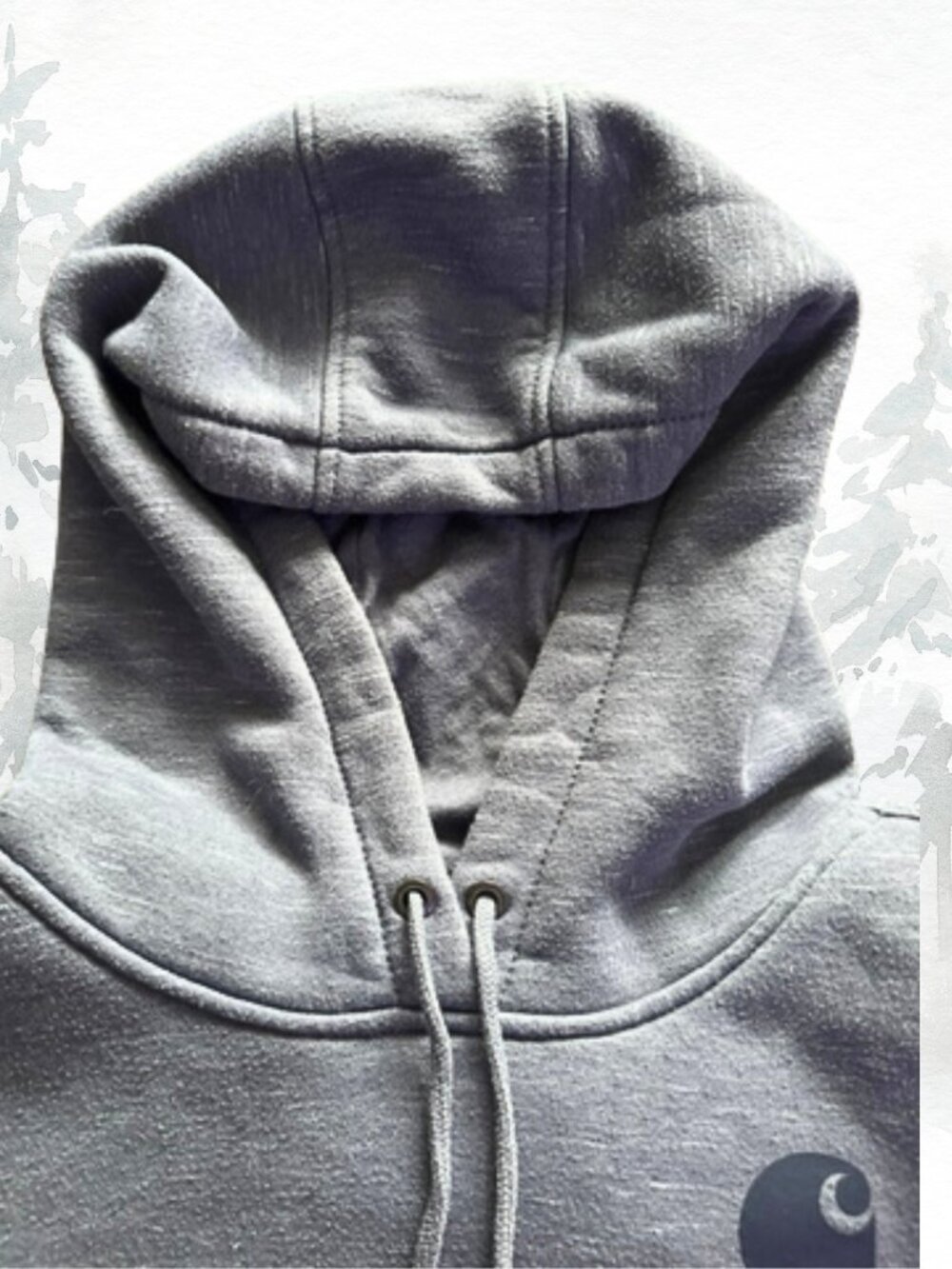 Soft Blue Carhartt Hoodie